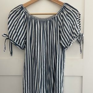 bow tie shoulder top